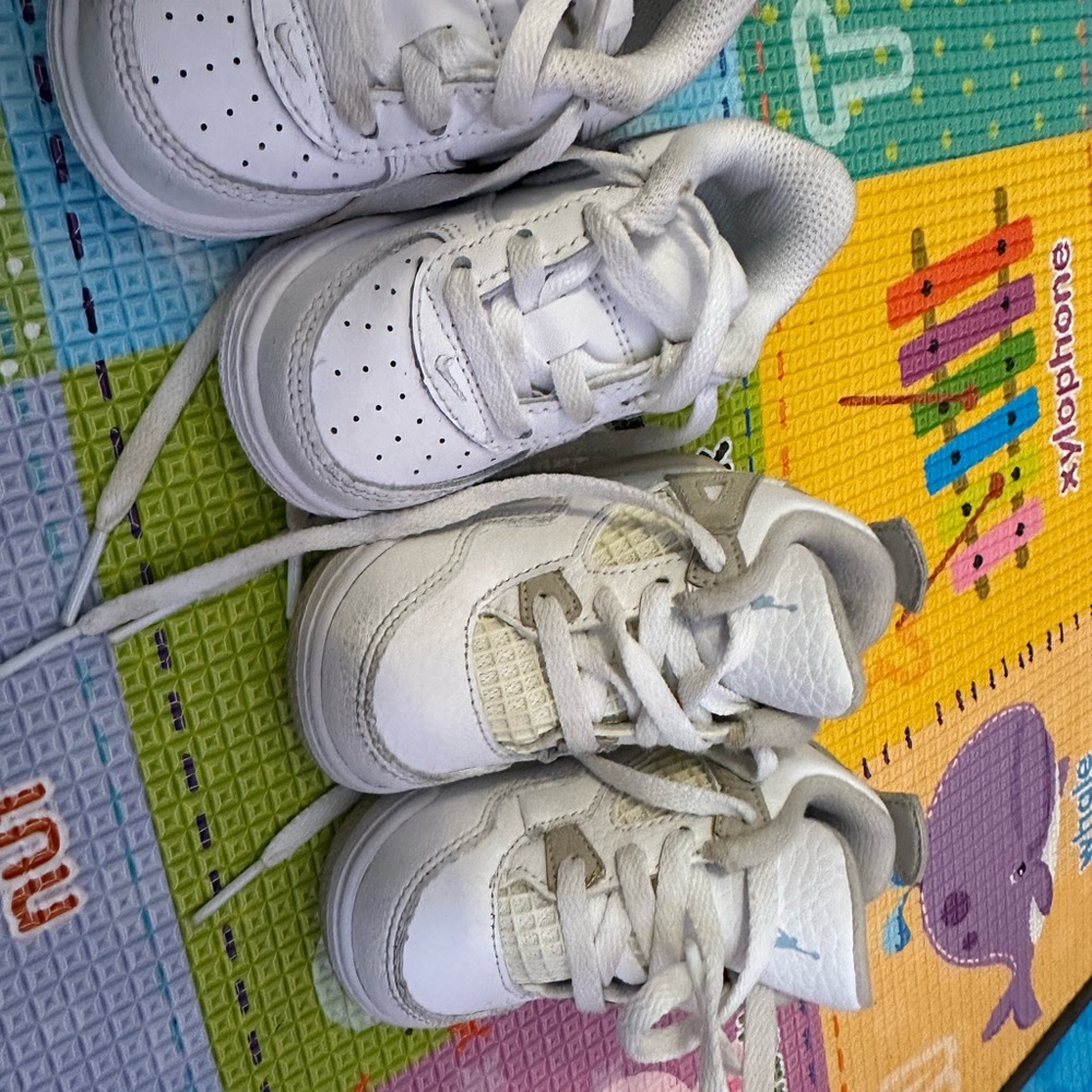 Nike Air Force 1 and Air Jordan 4